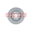 Jeu de 2 disques de frein avant KAMOKA 103215 - Visuel 3