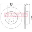 Jeu de 2 disques de frein arrière KAMOKA 103216 - Visuel 1