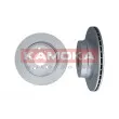 Jeu de 2 disques de frein arrière KAMOKA 103216 - Visuel 2