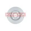 Jeu de 2 disques de frein avant KAMOKA 1032168 - Visuel 2