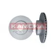 Jeu de 2 disques de frein arrière KAMOKA 103220 - Visuel 2