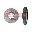 Jeu de 2 disques de frein avant KAMOKA 1032224 - Visuel 1