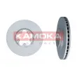Jeu de 2 disques de frein avant KAMOKA 1032226 - Visuel 1