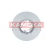 Jeu de 2 disques de frein avant KAMOKA 1032226 - Visuel 2