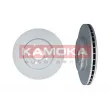 Jeu de 2 disques de frein avant KAMOKA 1032250 - Visuel 1