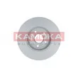 Jeu de 2 disques de frein avant KAMOKA 1032250 - Visuel 2
