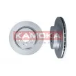 Jeu de 2 disques de frein arrière KAMOKA 103226 - Visuel 2