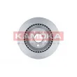 Jeu de 2 disques de frein arrière KAMOKA 103226 - Visuel 3
