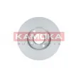 Jeu de 2 disques de frein avant KAMOKA 1032280 - Visuel 2