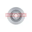 Jeu de 2 disques de frein arrière KAMOKA 103230 - Visuel 3