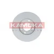 Jeu de 2 disques de frein arrière KAMOKA 1032356 - Visuel 2