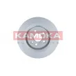 Jeu de 2 disques de frein arrière KAMOKA 103236 - Visuel 3