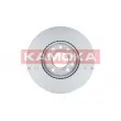 Jeu de 2 disques de frein avant KAMOKA 1032382 - Visuel 2