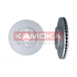 Jeu de 2 disques de frein avant KAMOKA 103239 - Visuel 2