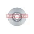 Jeu de 2 disques de frein avant KAMOKA 103240 - Visuel 3