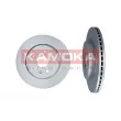 Jeu de 2 disques de frein arrière KAMOKA 103242 - Visuel 2
