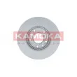 Jeu de 2 disques de frein avant KAMOKA 1032420 - Visuel 2