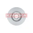 Jeu de 2 disques de frein avant KAMOKA 1032436 - Visuel 2
