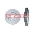 Jeu de 2 disques de frein avant KAMOKA 103245 - Visuel 2