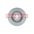 Jeu de 2 disques de frein arrière KAMOKA 103247 - Visuel 3