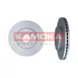 Jeu de 2 disques de frein avant KAMOKA 103249 - Visuel 2