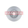Jeu de 2 disques de frein avant KAMOKA 103249 - Visuel 3
