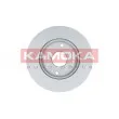 Jeu de 2 disques de frein avant KAMOKA 1032514 - Visuel 2