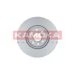 Jeu de 2 disques de frein avant KAMOKA 103254 - Visuel 3