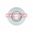 Jeu de 2 disques de frein arrière KAMOKA 1032544 - Visuel 2