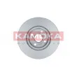 Jeu de 2 disques de frein avant KAMOKA 103255 - Visuel 3
