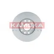 Jeu de 2 disques de frein arrière KAMOKA 1032552 - Visuel 2