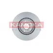 Jeu de 2 disques de frein avant KAMOKA 103257 - Visuel 3