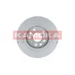 Jeu de 2 disques de frein arrière KAMOKA 1032576 - Visuel 2