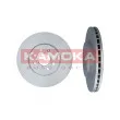 Jeu de 2 disques de frein avant KAMOKA 103258 - Visuel 2