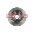 Jeu de 2 disques de frein arrière KAMOKA 1032594 - Visuel 2