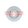 Jeu de 2 disques de frein arrière KAMOKA 1032606 - Visuel 2