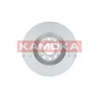 Jeu de 2 disques de frein arrière KAMOKA 1032616 - Visuel 2