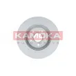 Jeu de 2 disques de frein arrière KAMOKA 1032617 - Visuel 2