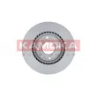 Jeu de 2 disques de frein avant KAMOKA 103262 - Visuel 3