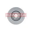 Jeu de 2 disques de frein avant KAMOKA 103263 - Visuel 3