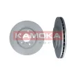 Jeu de 2 disques de frein avant KAMOKA 103266 - Visuel 2