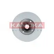 Jeu de 2 disques de frein arrière KAMOKA 103274 - Visuel 2