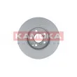 Jeu de 2 disques de frein avant KAMOKA 103278 - Visuel 3