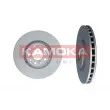 Jeu de 2 disques de frein avant KAMOKA 103284 - Visuel 2