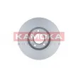 Jeu de 2 disques de frein avant KAMOKA 103286 - Visuel 3