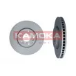 Jeu de 2 disques de frein avant KAMOKA 103289 - Visuel 2