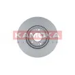 Jeu de 2 disques de frein avant KAMOKA 103289 - Visuel 3