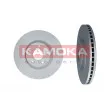 Jeu de 2 disques de frein avant KAMOKA 103290 - Visuel 2
