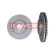 Jeu de 2 disques de frein avant KAMOKA 103292 - Visuel 2