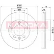 Jeu de 2 disques de frein avant KAMOKA 103293 - Visuel 1